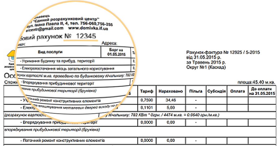 Payment receipt