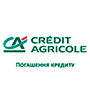 Погашення кредиту  Креді Агріколь Банк  (По номеру рахунку)